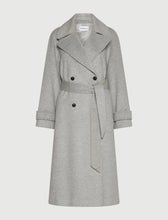 Load image into Gallery viewer, Marella Tenna Coat in Melange Grey

