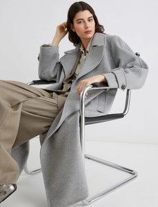 Marella Tenna Coat in Melange Grey