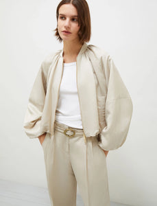 Marella Gilda Bomber Jacket in Sand