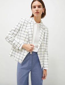 Marella Storno Fabric Jacket in White