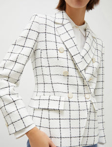 Marella Storno Fabric Jacket in White