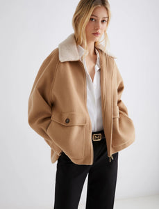 Marella Gettone Jacket in Camel