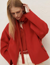 Load image into Gallery viewer, Marella Medusa Coat in Red
