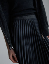 Load image into Gallery viewer, Marella Pontiac Pleated Skirt in Dark Grey
