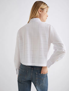 Marella Acume Cropped Shirt in White
