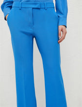 Load image into Gallery viewer, Marella Flared Blue Trousers in Blue
