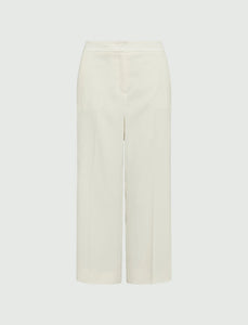 Marella Grace Cropped Trousers in Wool White