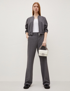 Marella Clarion Trousers in Melange Grey