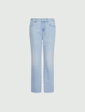 Load image into Gallery viewer, Marella Mom Cross Denim Jeans in Light Blue
