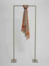 Load image into Gallery viewer, Herzen&#39;s Check Scarf 5012 in Lime Green
