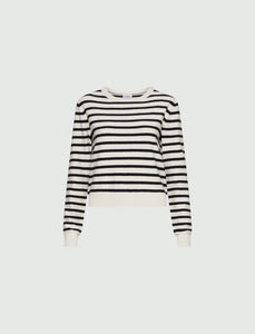 Marella Isador Striped Sweater in Cream