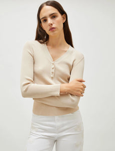 Marella Imola Slim-Fit Sweater in Sand