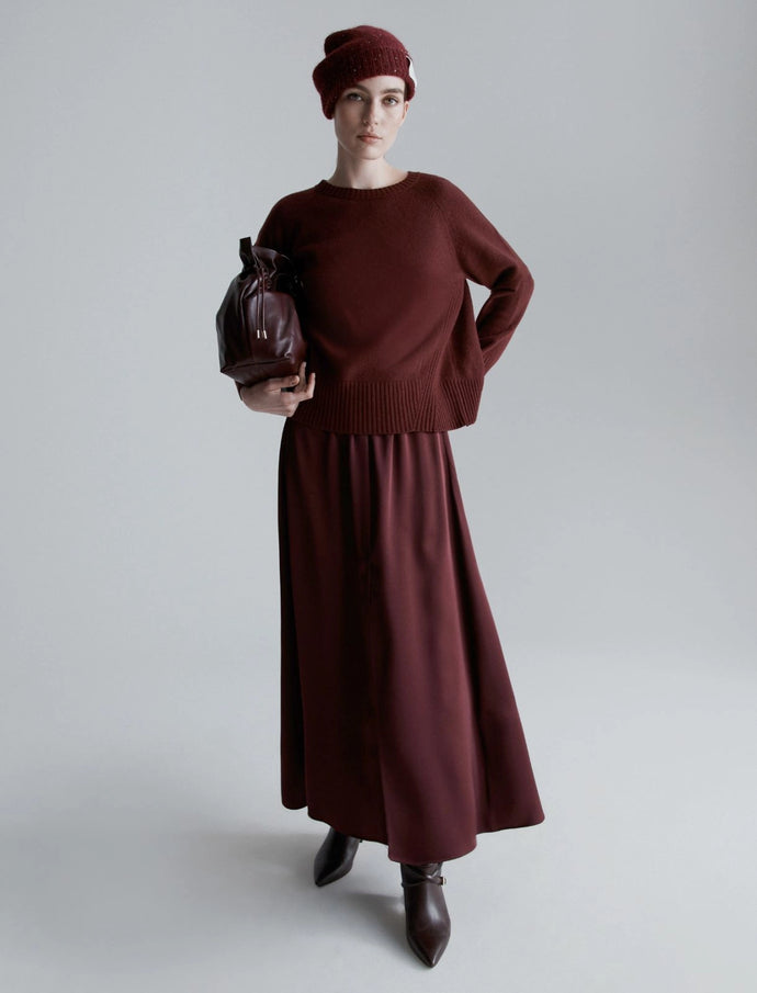 Marella Celia Sweater in Bordeaux