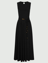 Load image into Gallery viewer, Marella Sleeveless Jersey Dress in Black
