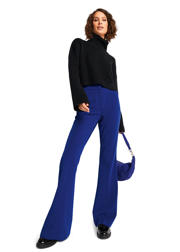 Riani slim-fit bootcut trousers 433470 | Jane Young