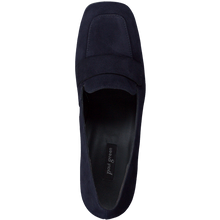 Load image into Gallery viewer, Paul Green Navy Suede Shoe
