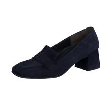 Load image into Gallery viewer, Paul Green Navy Suede Shoe
