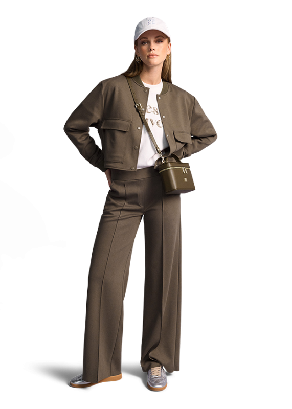 Riani Wide Fit Trousers From Scuba