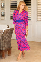Load image into Gallery viewer, Aspiga Maeve Dress in Blu/Pink
