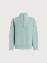 Load image into Gallery viewer, Varley Hawley Half-Zip Sweater in Porcelain Blue
