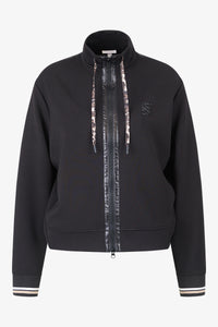 Sportalm Timeless Sweat Jacket in Black