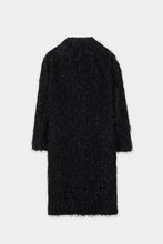Load image into Gallery viewer, Luisac Cerano Fringe-Style Coat in Black

