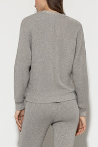 Luisa Cerano Knit Blouson with Zip Detail