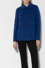 Load image into Gallery viewer, Luisa Cerano Doubleface Jacket Deep Blue
