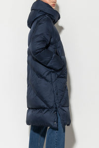 LUISA CERANO Down Coat in Navy