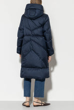 Load image into Gallery viewer, LUISA CERANO Down Coat in Navy
