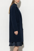 Load image into Gallery viewer, LUISA CERANO Blazer coat in Navy
