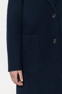 LUISA CERANO Blazer coat in Navy