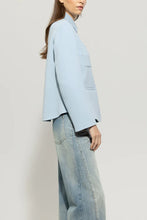 Load image into Gallery viewer, Luisa Cerano Double-Face Shirt Jacket in Sky Blue
