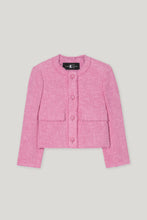 Load image into Gallery viewer, Luisa Cerano Vintage Tweed Jacket in Candy Pink
