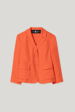 Load image into Gallery viewer, Luisa Cerano Linen Blend Blazer in Hibiscus
