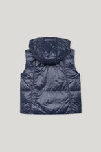 Load image into Gallery viewer, Luisa Cerano down look gilet in Navy Blue
