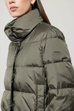 Load image into Gallery viewer, Luisa Cerano Outdoor Down Jacket in Khaki
