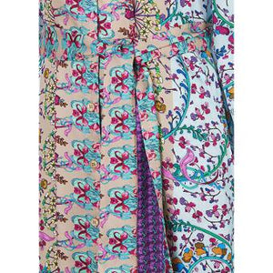 RIANI Art Deco Printed Shirt Dress in Multicolour