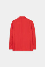Load image into Gallery viewer, Luisa Cerano Gabardine Blazer in Cherry Red

