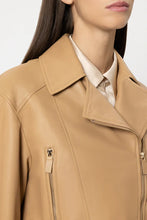 Load image into Gallery viewer, Luisa Cerano Lamp Nappa Leather Jacket
