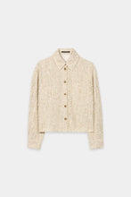 Load image into Gallery viewer, Luisa Cerano Tweed Shirt Jacket
