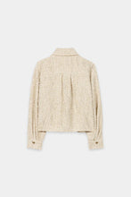 Load image into Gallery viewer, Luisa Cerano Tweed Shirt Jacket
