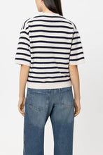 Load image into Gallery viewer, Luisa Cerano Cashmere-Blend Cardigan in Navy
