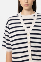 Load image into Gallery viewer, Luisa Cerano Cashmere-Blend Cardigan in Navy
