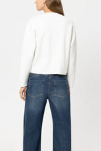 Load image into Gallery viewer, Luisa Cerano Fine Knit Cardigan in White
