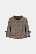 Load image into Gallery viewer, Luisa Cerano Herringbone Jacket in Multi
