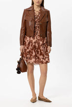 Load image into Gallery viewer, Luisa Cerano Lamb Nappa Leather Jacket
