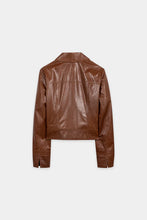 Load image into Gallery viewer, Luisa Cerano Lamb Nappa Leather Jacket
