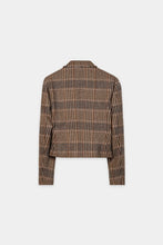 Load image into Gallery viewer, Luisa Cerano Checked One-Button Blazer in Multi
