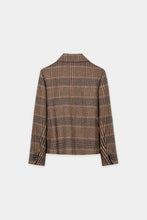 Load image into Gallery viewer, Luisa Cerano Checked Wool-Blend Blazer in Multi
